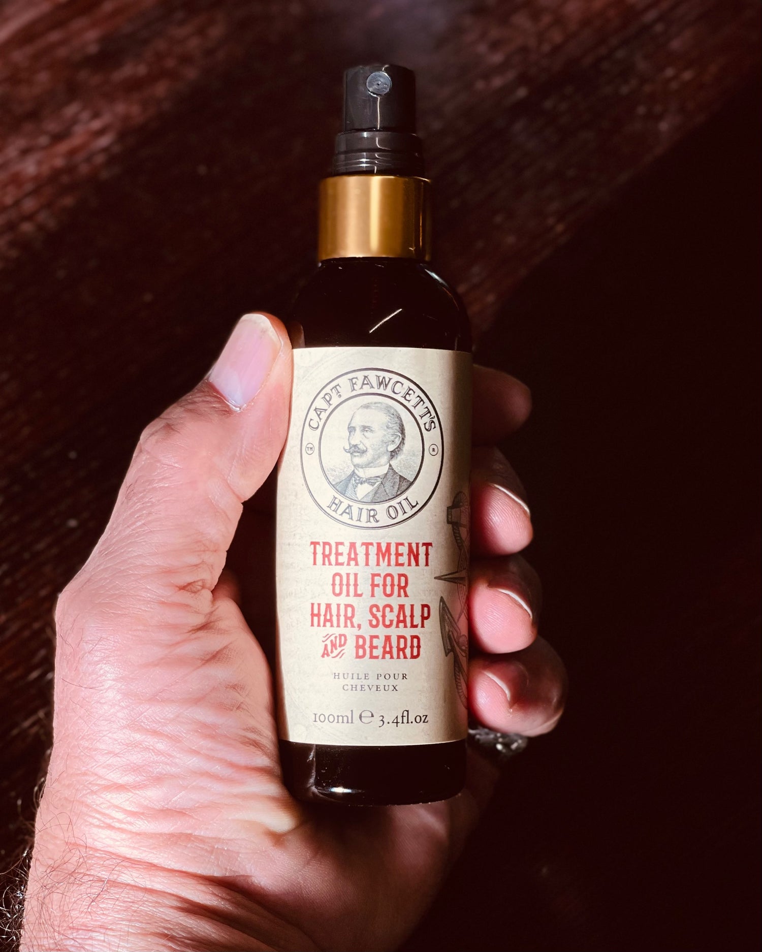 Captain Fawcett Hair Oil