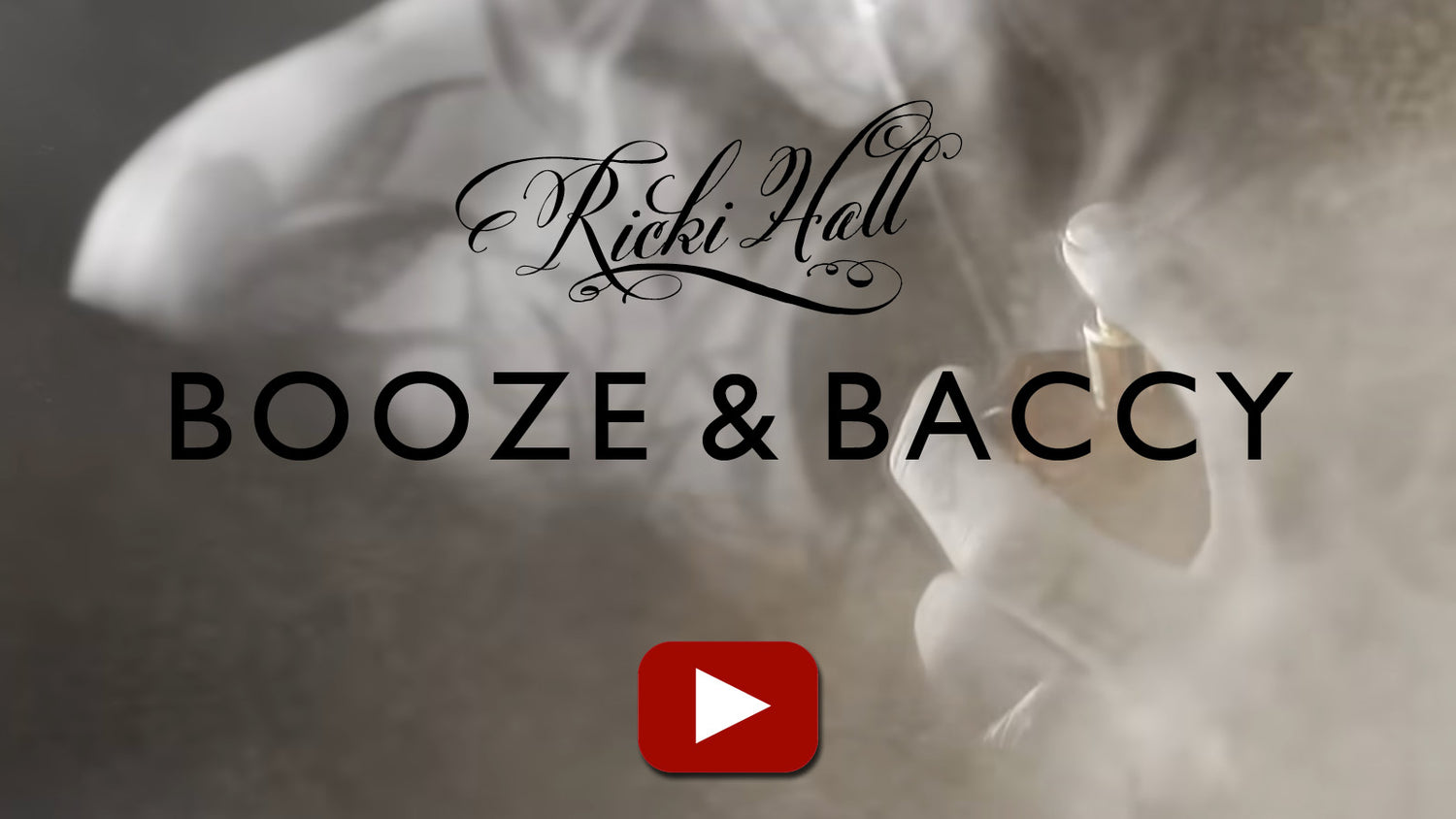Ricki Hall's Booze & Baccy grooming range with Captain Fawcett