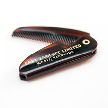 Captain Fawcett Folding Moustache Comb
