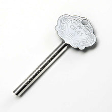 Captain Fawcett's metal tube key