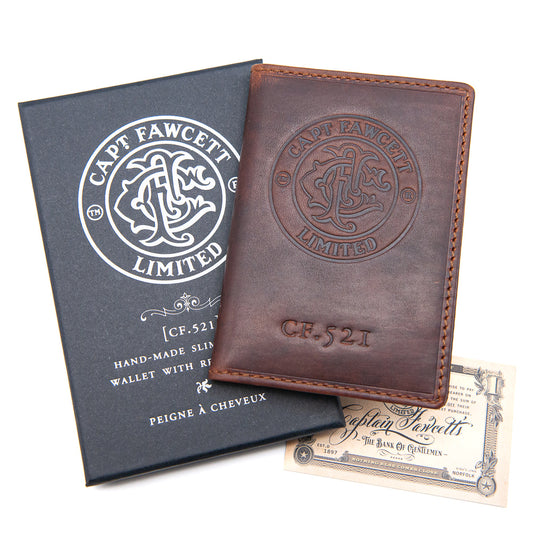 Captain Fawcett Leather Wallet
