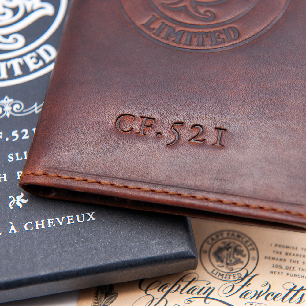 Captain Fawcett’s Slim Leather Wallet