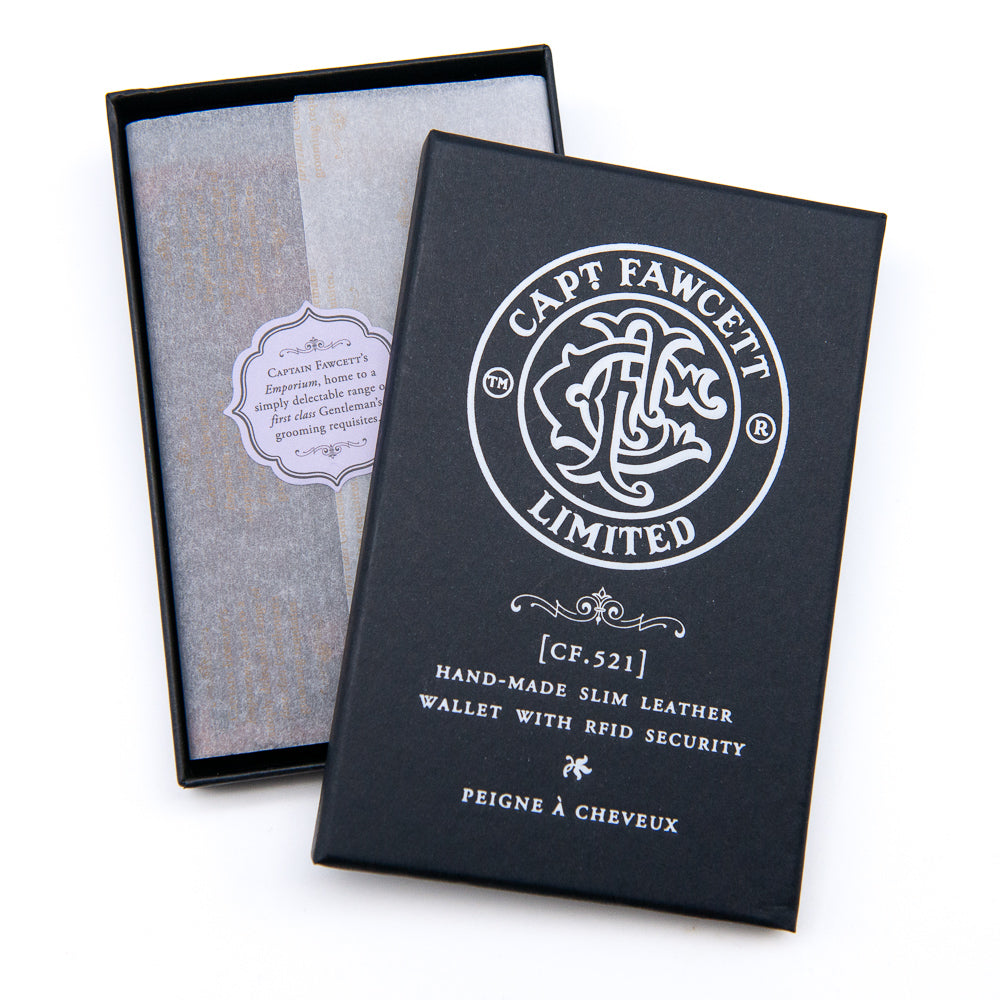 Captain Fawcett’s Slim Leather Wallet