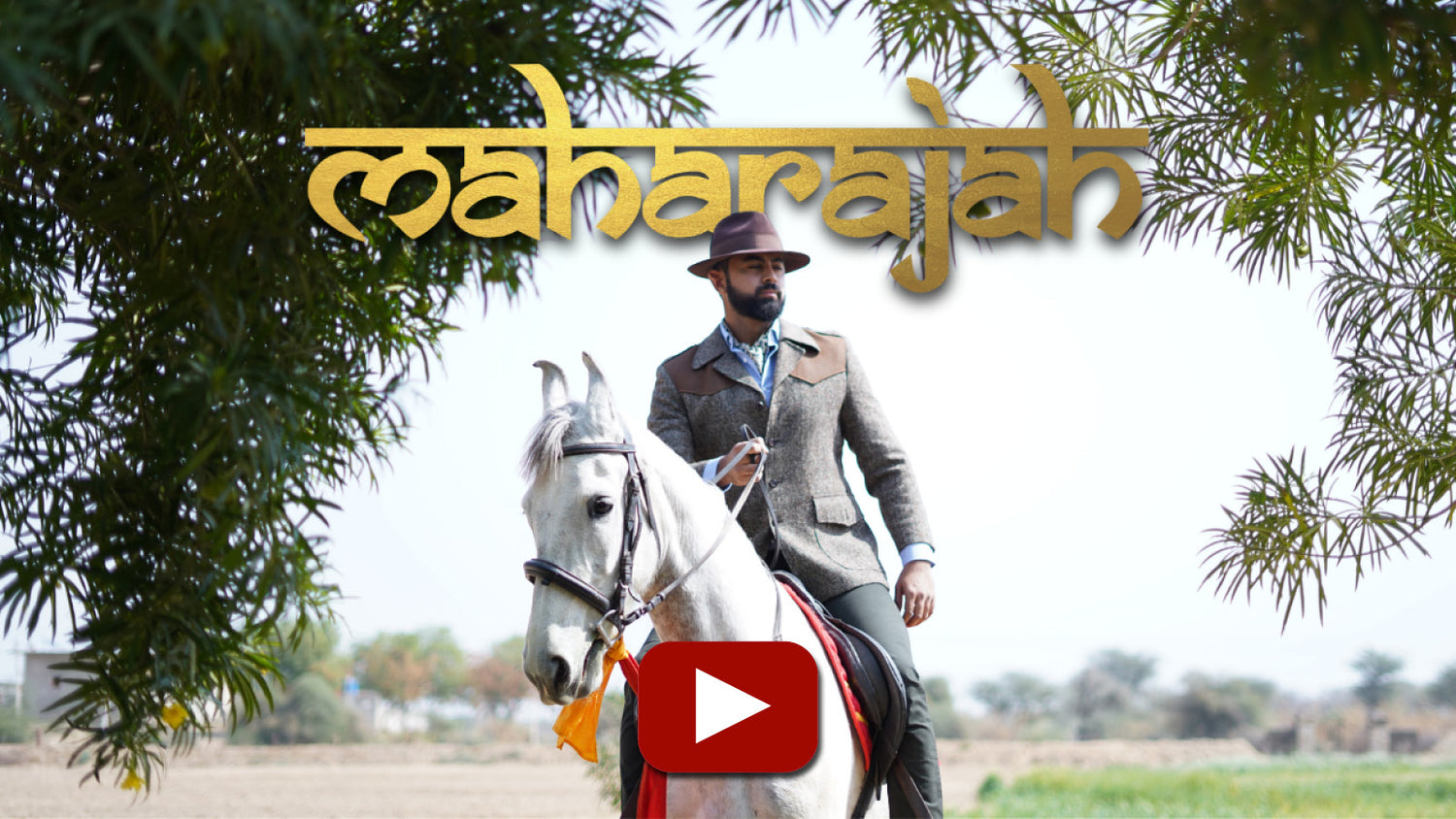 Maharajah and Captain Fawcett