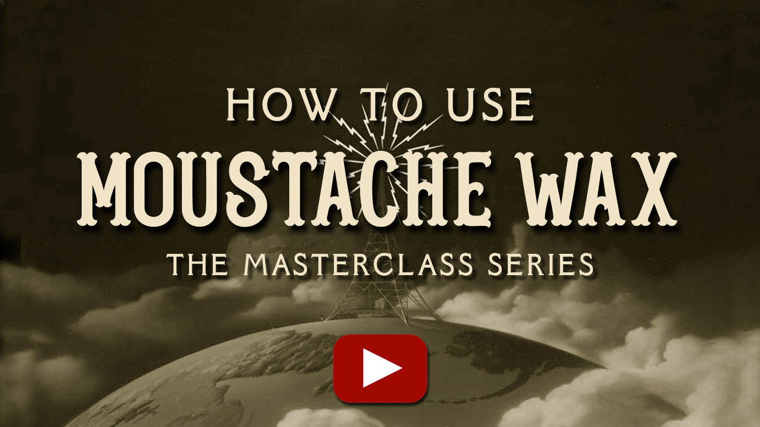 How to use moustache wax masterclass, by Captain Fawcett