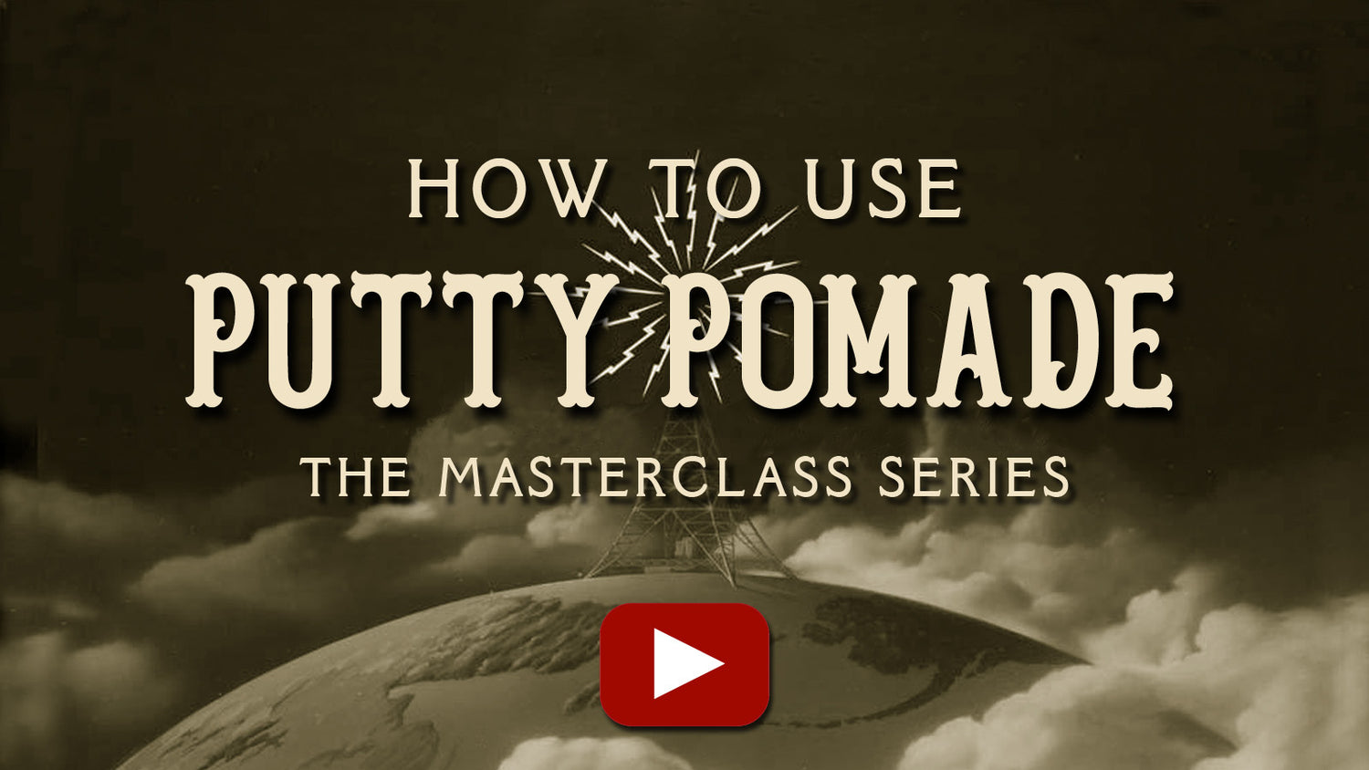 How to use putty pomade masterclass, by Captain Fawcett