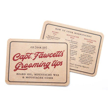 Captain Fawcett's grooming tips