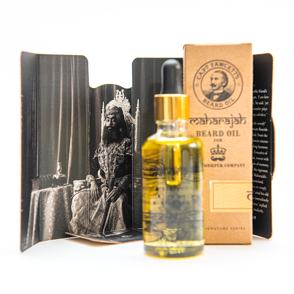 Captain Fawcett's Maharajah beard oil