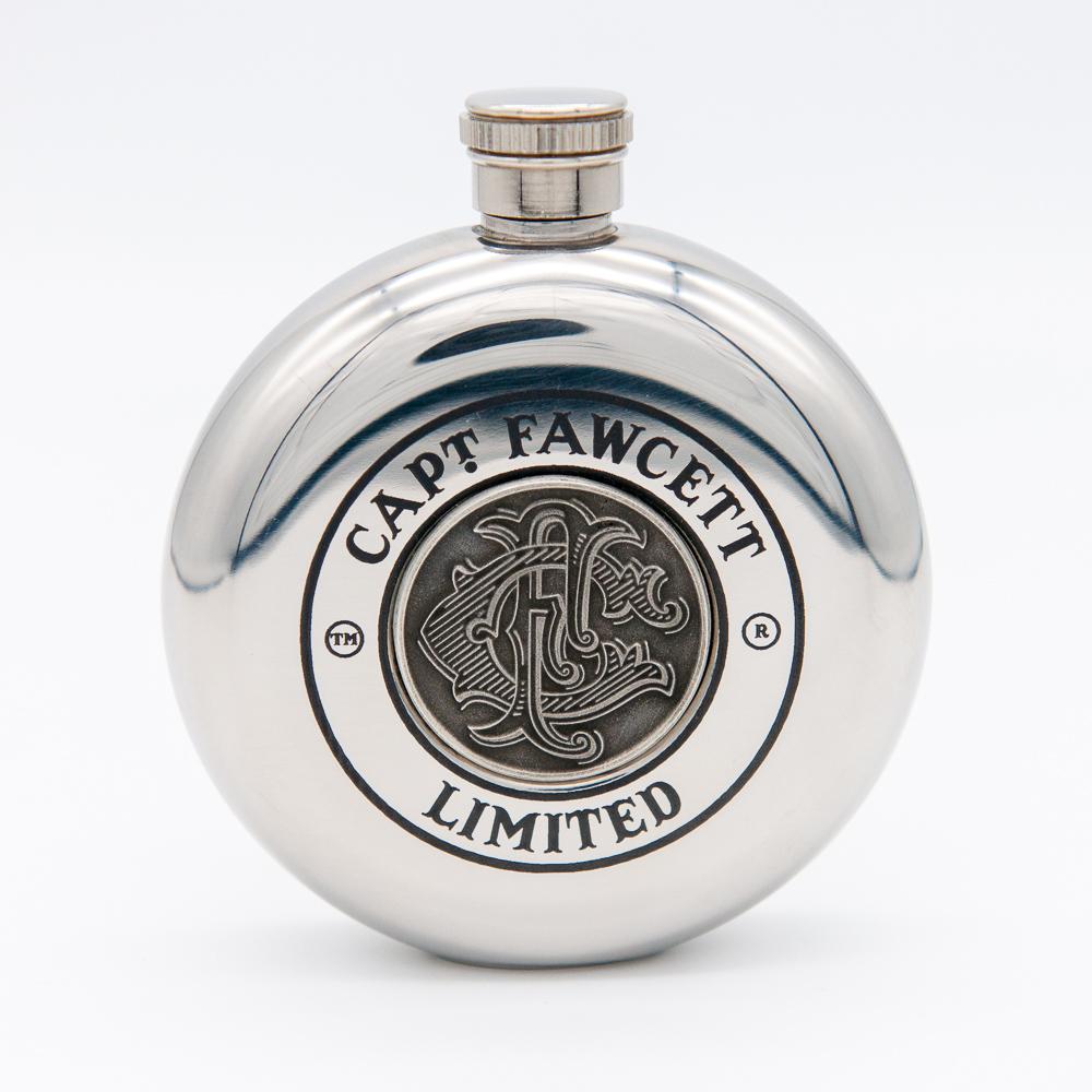 Captain Fawcett Gentleman’s Stiffener Hip FlaskLimited Edition Captain Fawcett Hip Flask