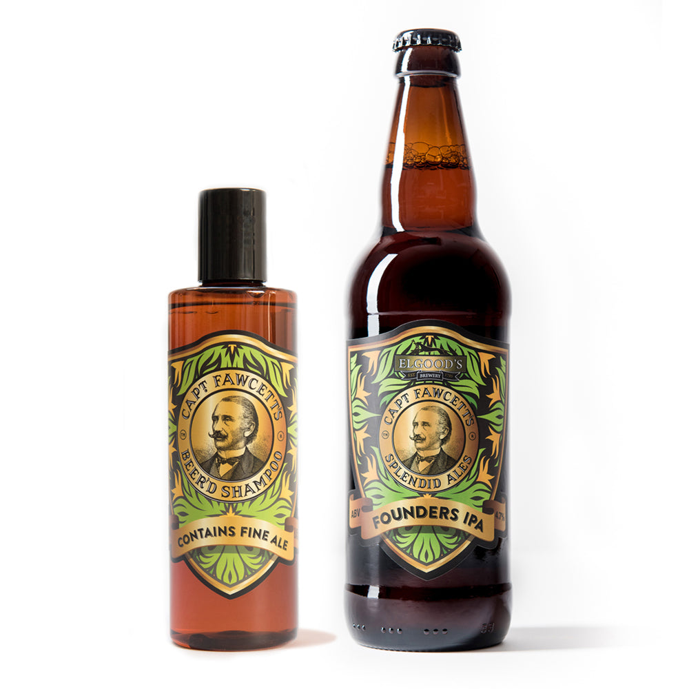Captain Fawcett's Beer'd Shampoo