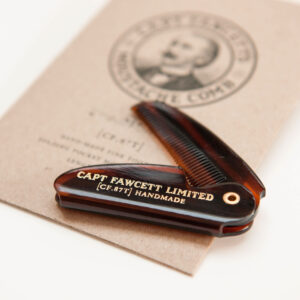 Captain Fawcett's Folding Pocket Moustache Comb (CF.87T)